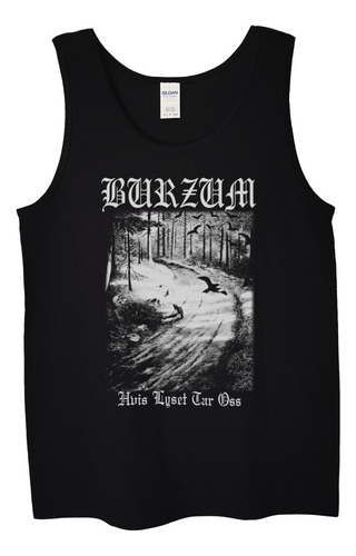 Polera Musculosa Burzum Hvis Lyset Tar Oss Metal Abominatron