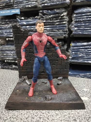 Marvel Toybiz, Spiderman, Tobey Mcguire, Sin Máscara!!