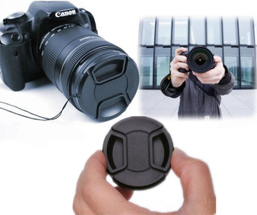 Tapa Lente 52mm Para Nikon Canon Microcentro