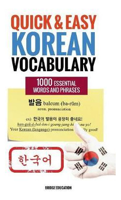 Libro Quick And Easy Korean Vocabulary - Bridge Education