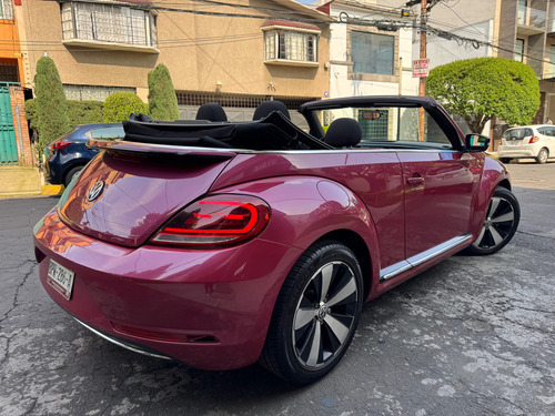 Hermoso Beetle 2017 Convertible #pink 1.8 Turbo Automatico