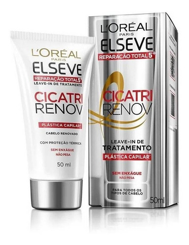 Reparação Total 5 Cicatri Renov Leave-in Elseve 50ml