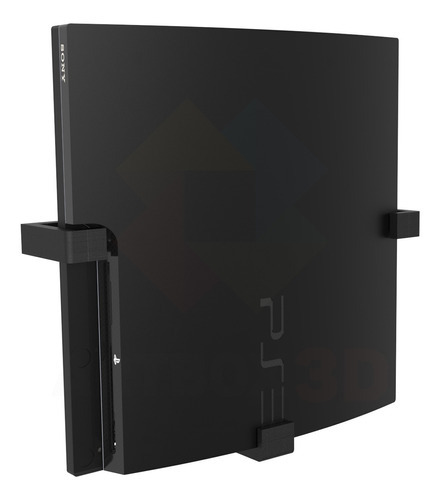 Suporte De Parede Ps3 Playstation 3 Slim Sony + Parafusos