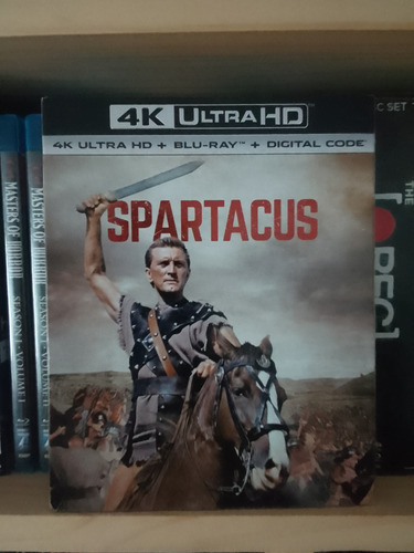 Stanley Kubrick Spartacus 4hd Ultra Hd + Blu-ray Original