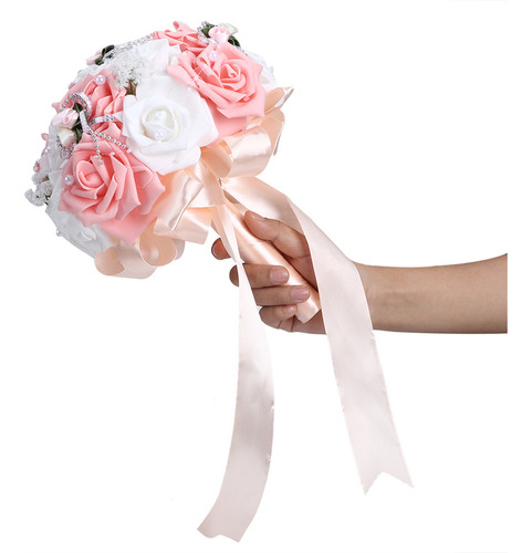 Nuevo Ramo De Boda De Simulación Artificial Para Novia Con