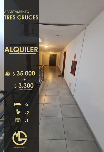 Alquiler/ Apartamento / 2 Dormitorios / 2 Baños / Garaje / Tres Cruces