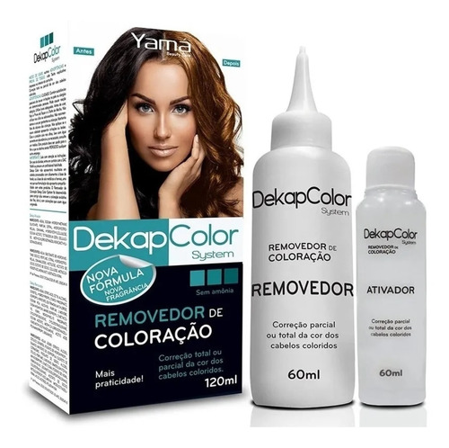 Dekapcolor Yamá 120ml Removedor De Coloração