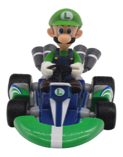 Mario Bros Auto Mario Kart A Fricción 13 Cm