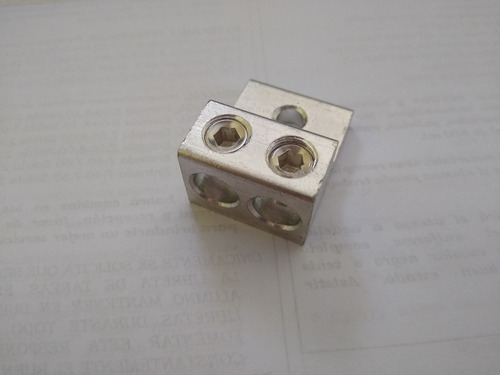 10 Zapatas Mecánicas Aluminio Dobles 14-3/0 600 V