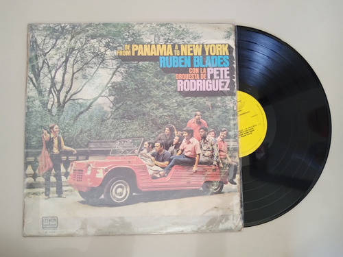 From Panamá A To New York Ruben Blades Pete Conde Lp