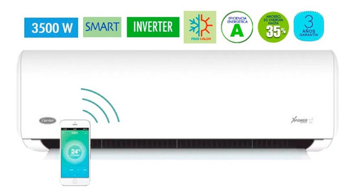 Imagen 2 de 10 de A. Acondic. Carrier Smart Inverter 2958f 53hva1201f Digiya