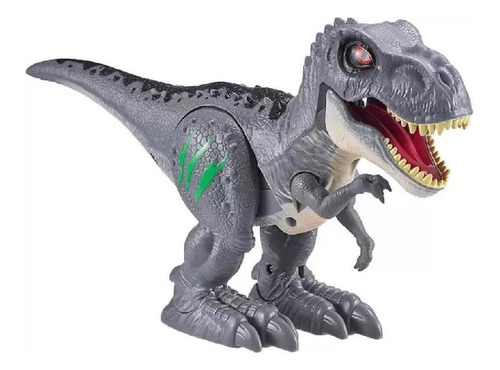 Brinquedo Robo Alive Dinossauro Ataque Do T-rex Cinza 1113