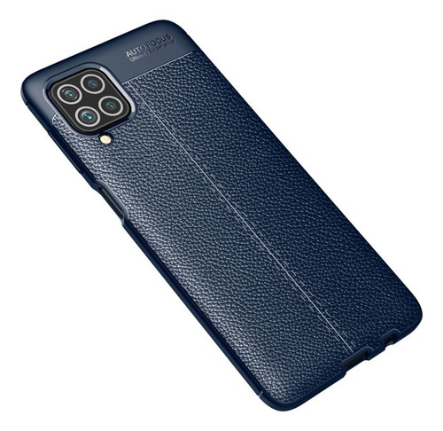 Sk Funda De Tpu Azul Para Samsung Galaxy F62/m62 Litchi Texture