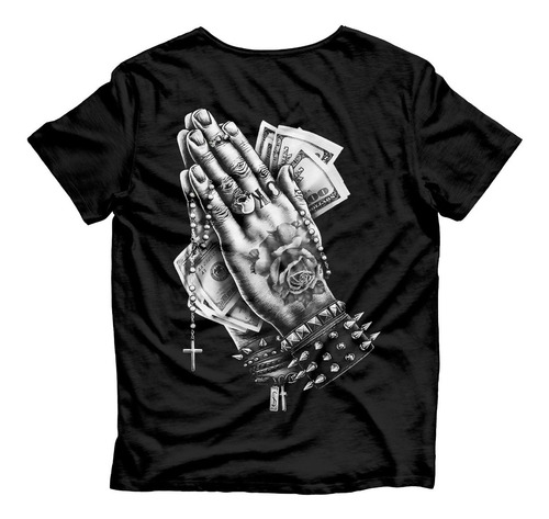 Camiseta Hands Praying - Hombre - Urbana 