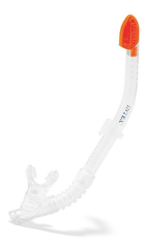 Kit Set Buceo Snorkel Esnorquel Visor Goggles Agua 8-14 Años Color Naranja