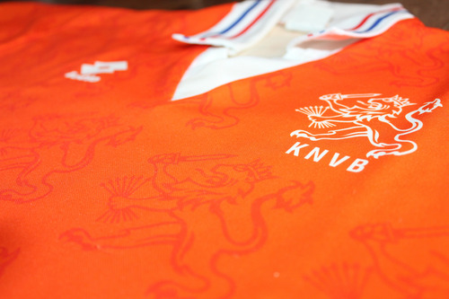 Camiseta Países Bajos Holanda 1994 Titular Lotto Talle L (Usado)