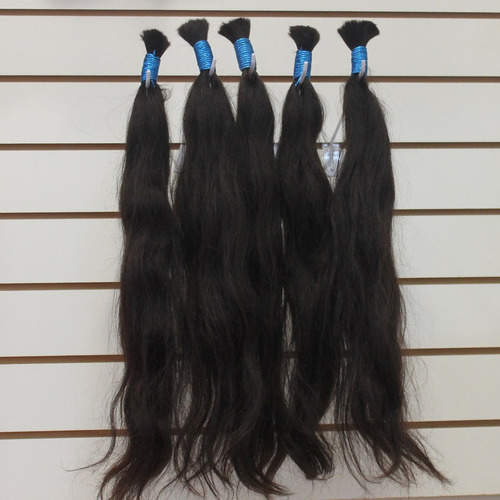 Cabelo Humano Natural Liso 70-75 Cm 1 Kg Para Mega Hair