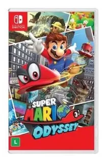 Jogo Super Mario Odyssey Nintendo Switch Físico Nacional