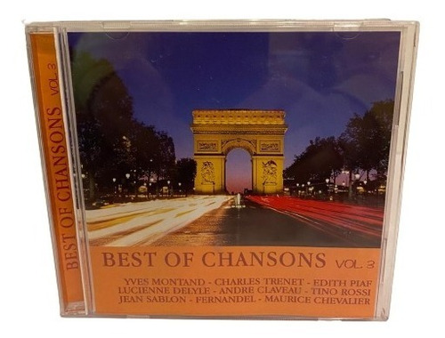 Best Of Chansons Vol 3 Cd Jap Usado