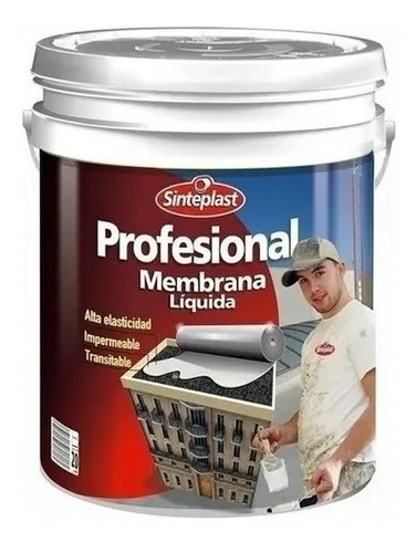 Membrana Liquida Profesional Techos 1 Kg Sinteplast