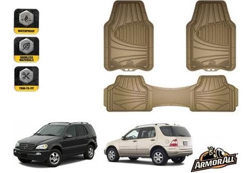 Kit Tapetes Beige Uso Rudo Ml320 3.2l V6 2004 Armor All