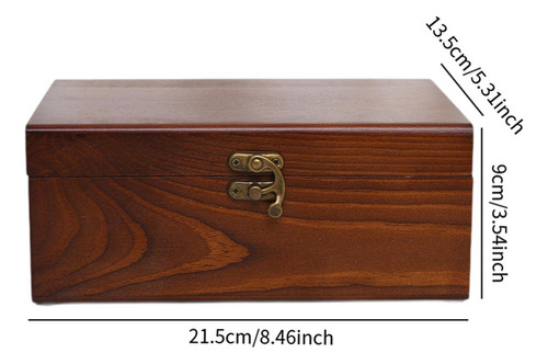 Para J0yf Caja De Costura De Madera Accesorios De Costura