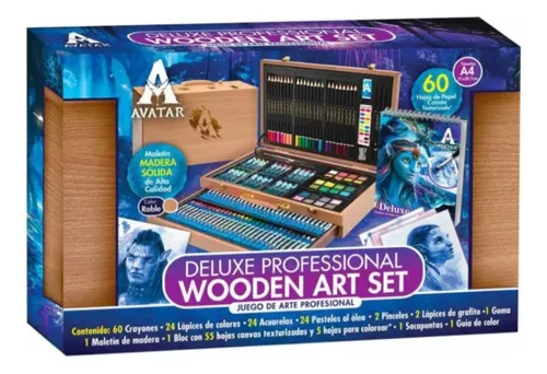 Set de Arte Berry Hip Avatar Deluxe Wooden DWAS02AT a precio de socio