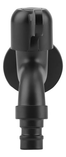 Grifo De Pared De Acero Inoxidable 304, Color Negro