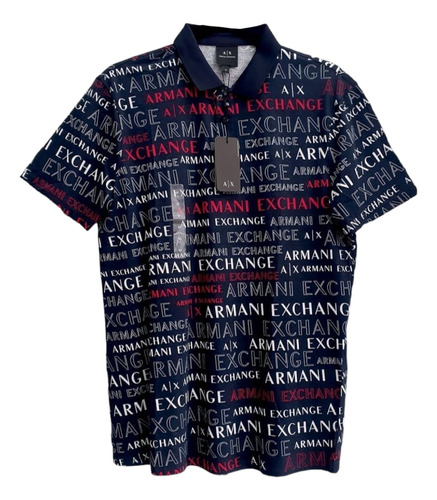 Playera Polo Ax Armani Exchange Hombre Original