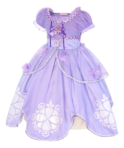 Disfraz Infantil Princesa Sofía Vestido Exclusivo Sofía 