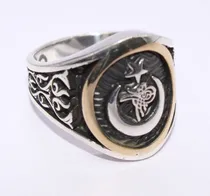 Comprar Anillo Turco Otomano Plata 925 Talla 9.5 Hombre 1005