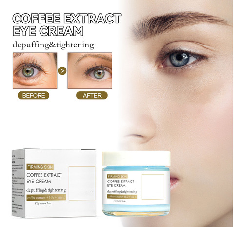 Coffee Extract Eye Cream, Fade Dark Circles 30ml