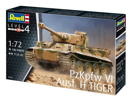 Pzkpfw Vi Ausf. H Tiger - 1/72 Revell 03262