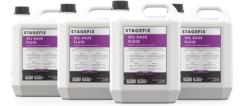 Stagefix Oil Haze 5lt / Líquido Niebla A Base De Aceite X 4u