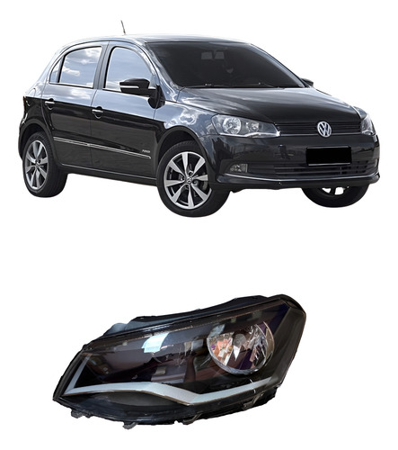 Optica Gol Trend/saveiro/voyage G6 13/16 C/luz Aux