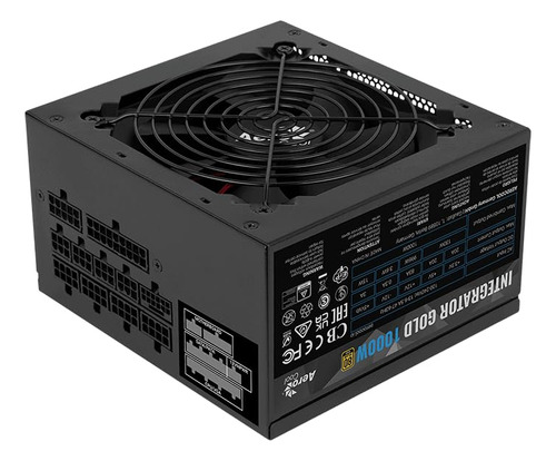 Aerocool Fuente De Poder Integrator 1000w 80 Plus Gold Pcie