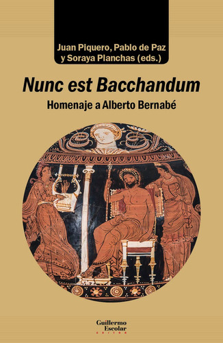 Nunc est Bacchandum, de EZRA HEYMANN. Editorial Guillermo Escolar Editor, tapa blanda en español
