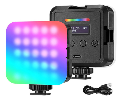 Neewer Luz De Video Rgb Magnética, Luz De Cámara Led Rgb6