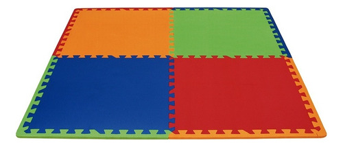 Tapete Eva Play Mat Para Crianças 4pçs 52x52cm 8mm - Evamax