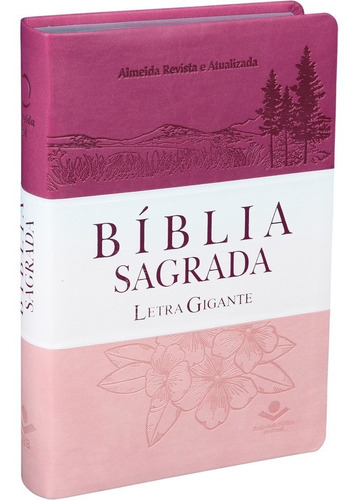 Bíblia Sagrada Letra Gigante C/ Índice Almeida Revista Atual