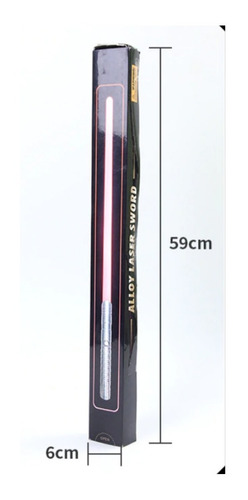 Imagem 4 de 4 de Sabre De Luz Resistente Cosplay Colecionador 80cm Bateria