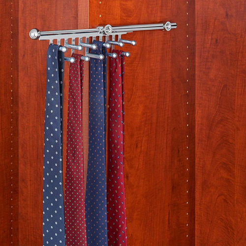 Rev-a-shelf Ctr-12-cr 12-inch Pull Out Tie And Scarf Hang...