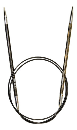 Aguja Circular Royale 80cm Cable Giratorio 4.5mm Knitpro