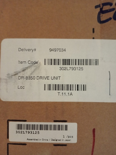 Kyocera Dr-8530 Drive Unit Para Taskalfa 2553 Ci. 302l793125