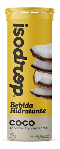 Electrolitos Efervescentes Sabor Coco Isodrop