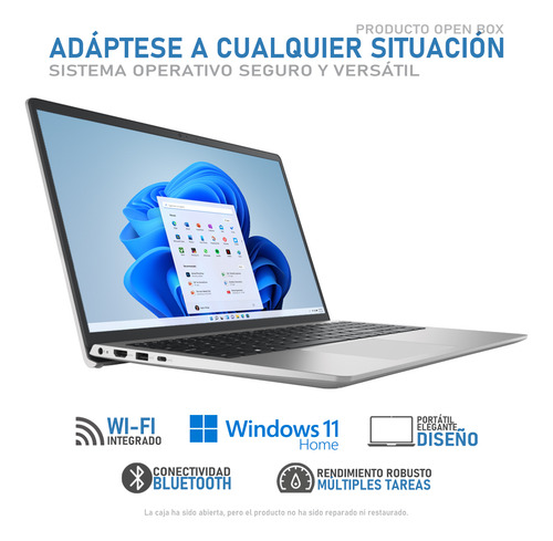 Laptop Dell Inspiron 3535 Ryzen 5 8gb 512g Ssd 15.6 Open Box