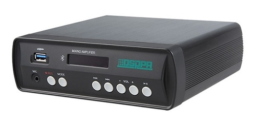 Mixer Amplificador Digital 2x30w Con Usb Y Bluetooth