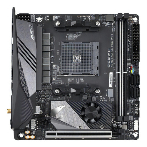 Tarjeta Madre Gigabyte Aorus B450m | Amd Am4 | Microatx Ddr4 Color Negro