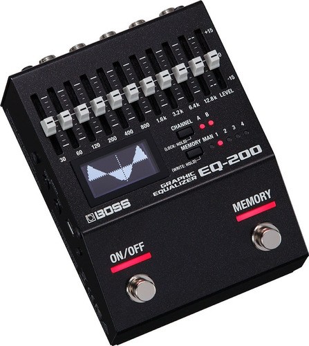 Pedal Eq-200 Ecualizador Gráfico Boss Eq200  