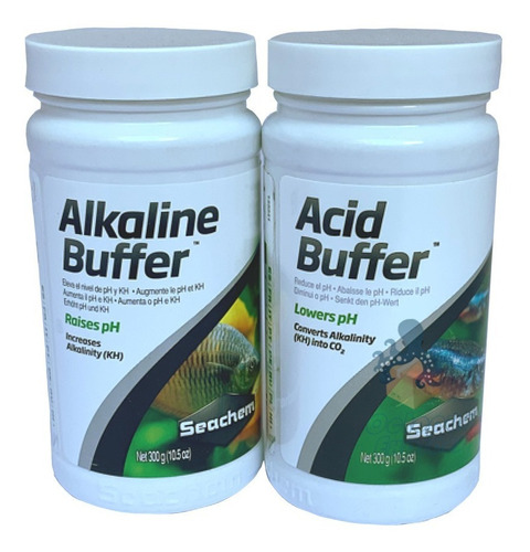 Seachem Kit Buffer Acid 300g + Alkaline 300g
